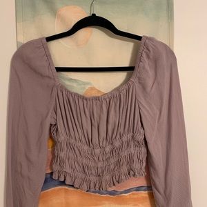 Urban ruched crop top